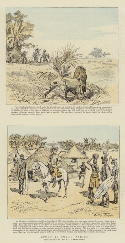 Sport en Afrique du Sud - Charles Edwin Fripp